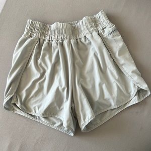 Paragon High Rise Track Short - Gray